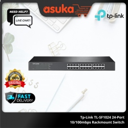 Tp-Link TL-SF1024 24-Port 10/100mbps Rackmount Switch